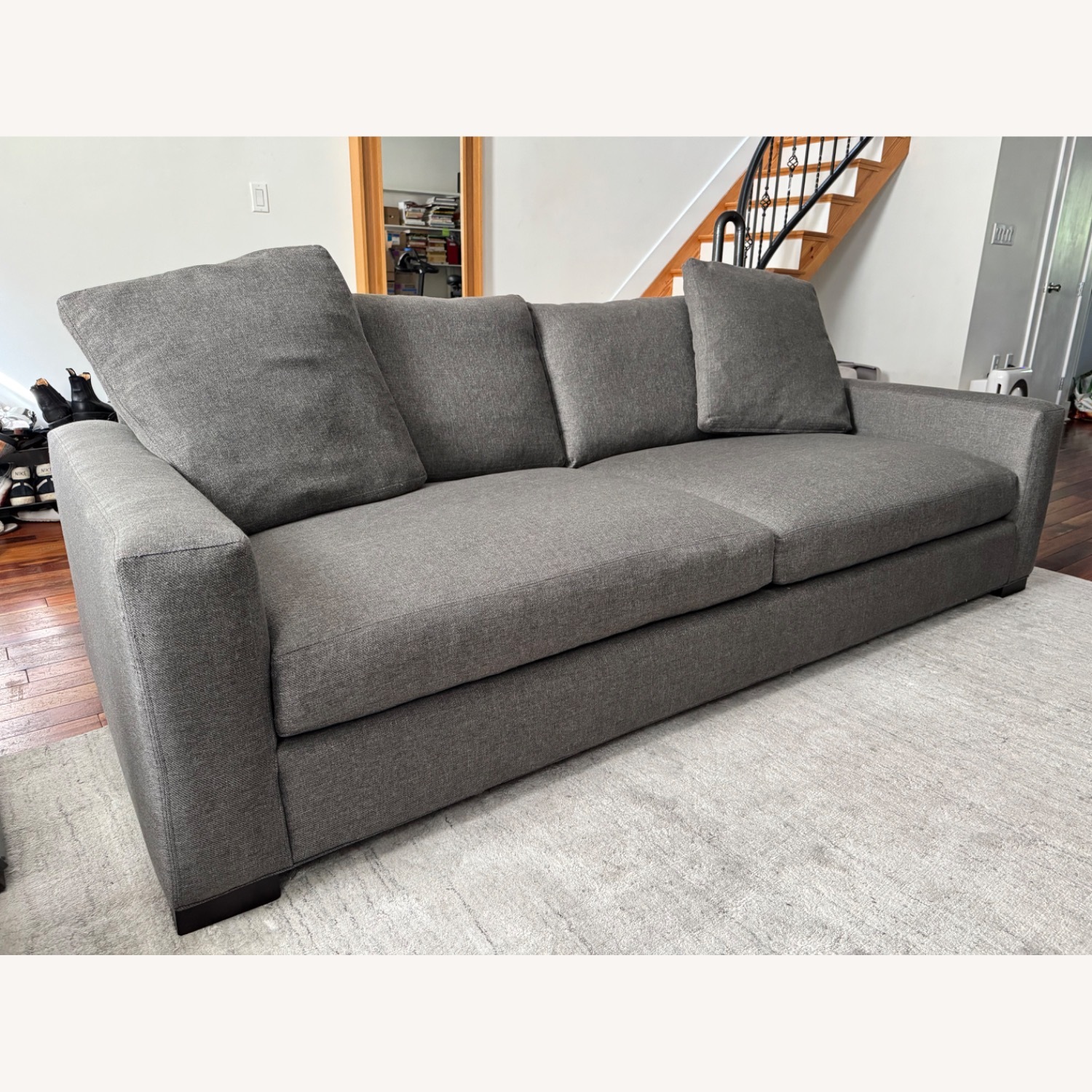 Room & Board Metro Dark Gray 2 Seater Sofa - image-2