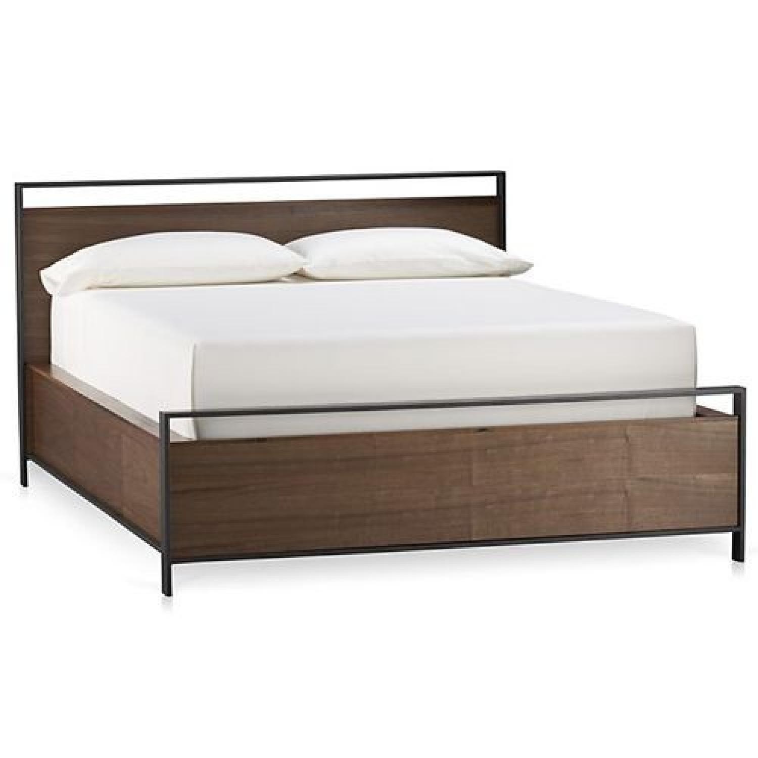 Crate & Barrel Bowery Queen Storage Bed - image-6