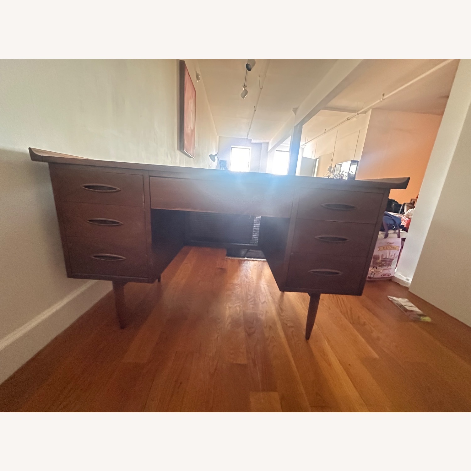 Broyhill Furniture Dark Brown Wood Sideboard - image-2