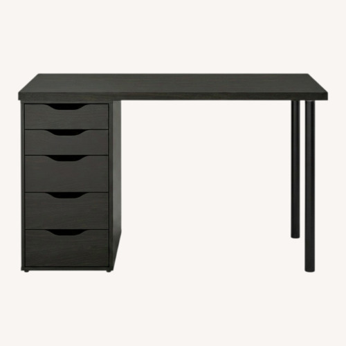 Used IKEA Lagkapten/alex Black Desk for sale on AptDeco