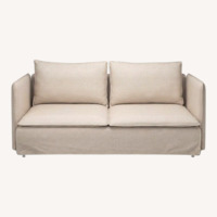 IKEA Söderhamn Natural Cotton 2 Piece Sectional