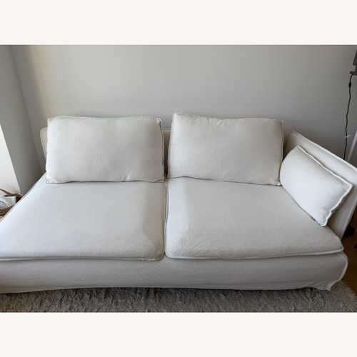 Used IKEA Söderhamn Natural Cotton 2 Piece Sectional for sale on AptDeco