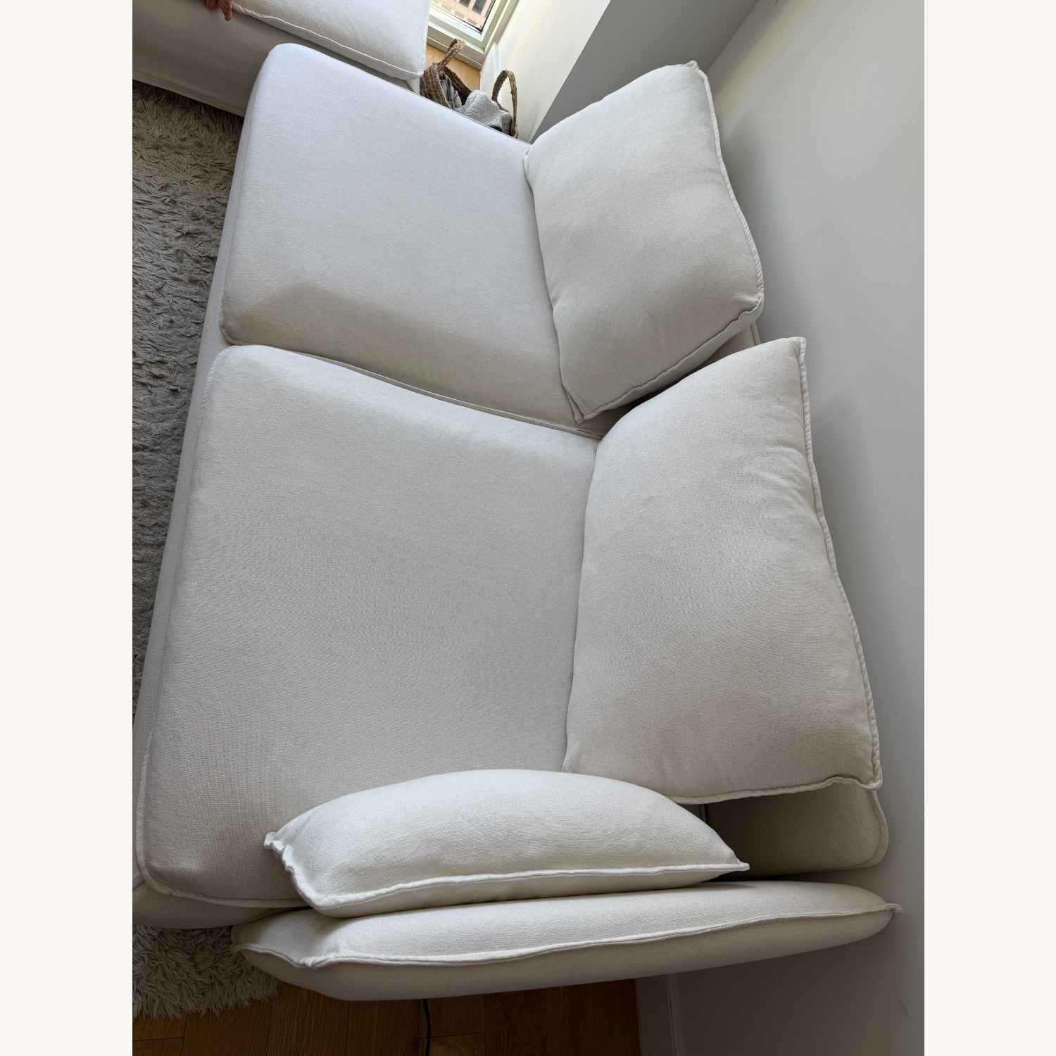 IKEA Söderhamn Natural Cotton 2 Piece Sectional - image-4
