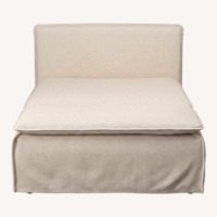 IKEA SÖDERHAMN Natural Cotton Chaise Lounge