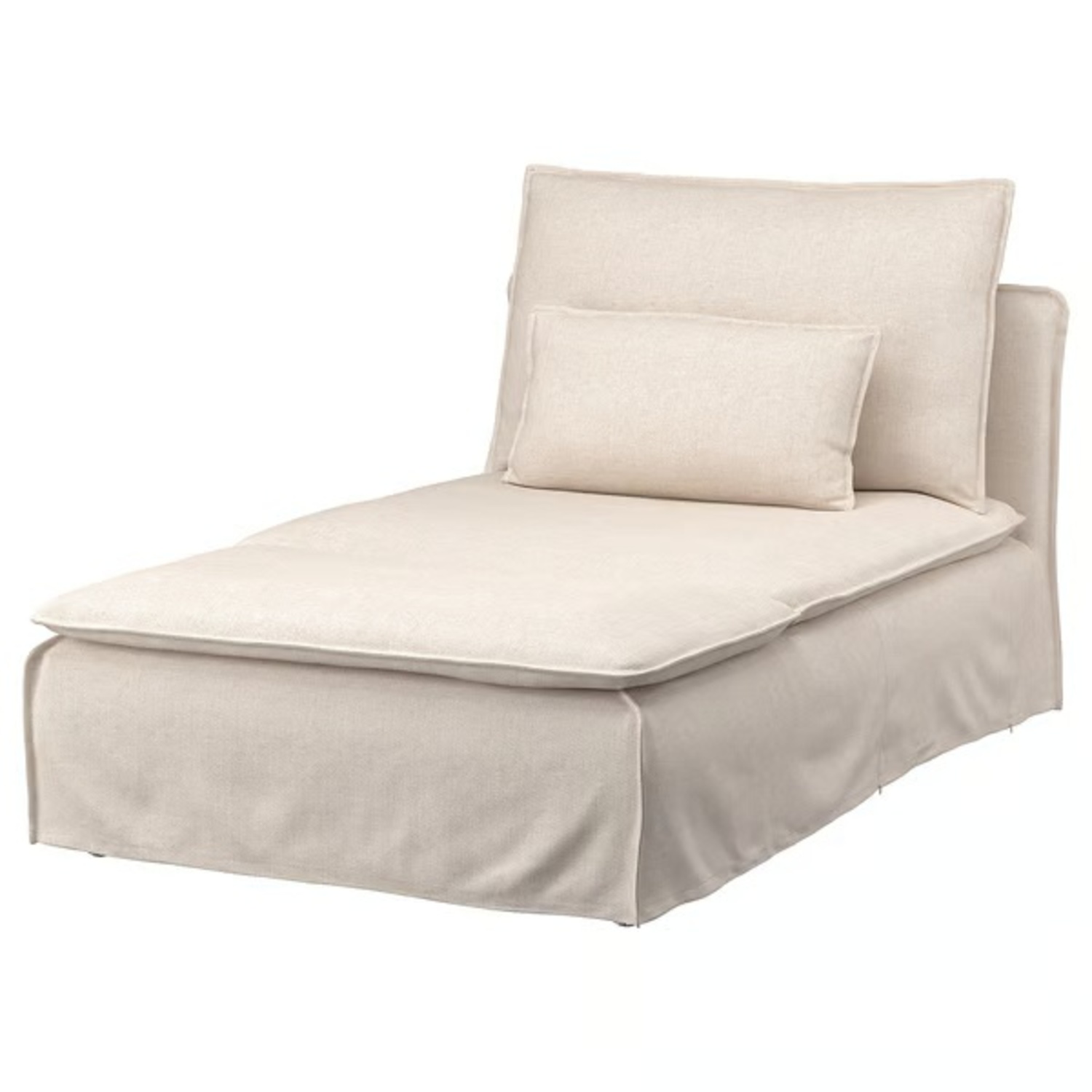 IKEA SÖDERHAMN Natural Cotton Chaise Lounge - image-5