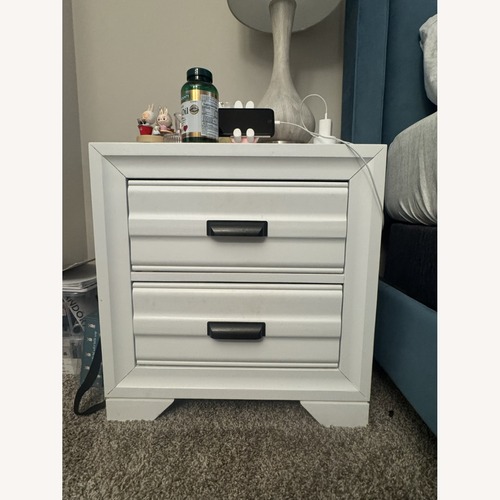 Used White Wood Side Tables for sale on AptDeco