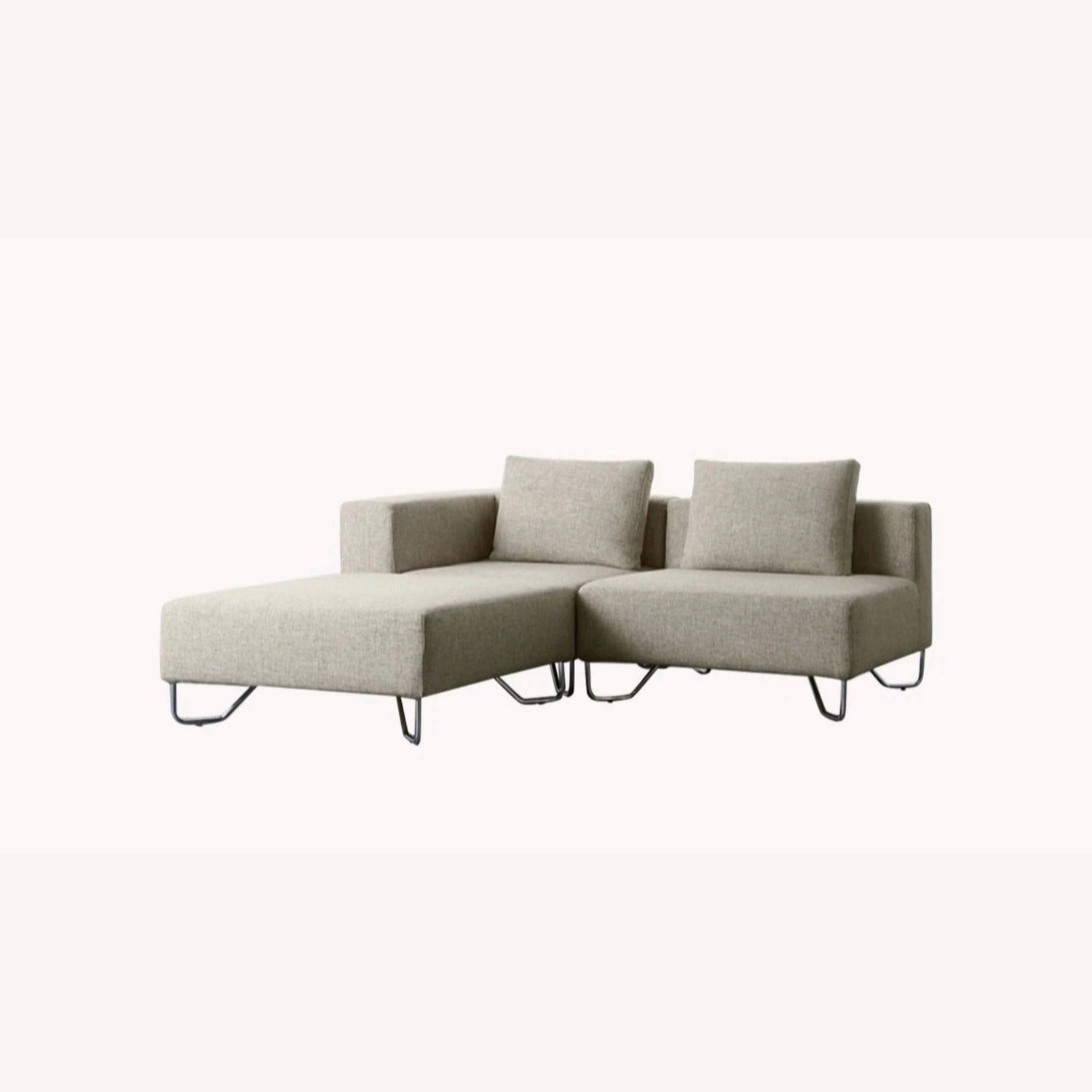 CB2 Lotus Natural Sectional Sofa - image-11