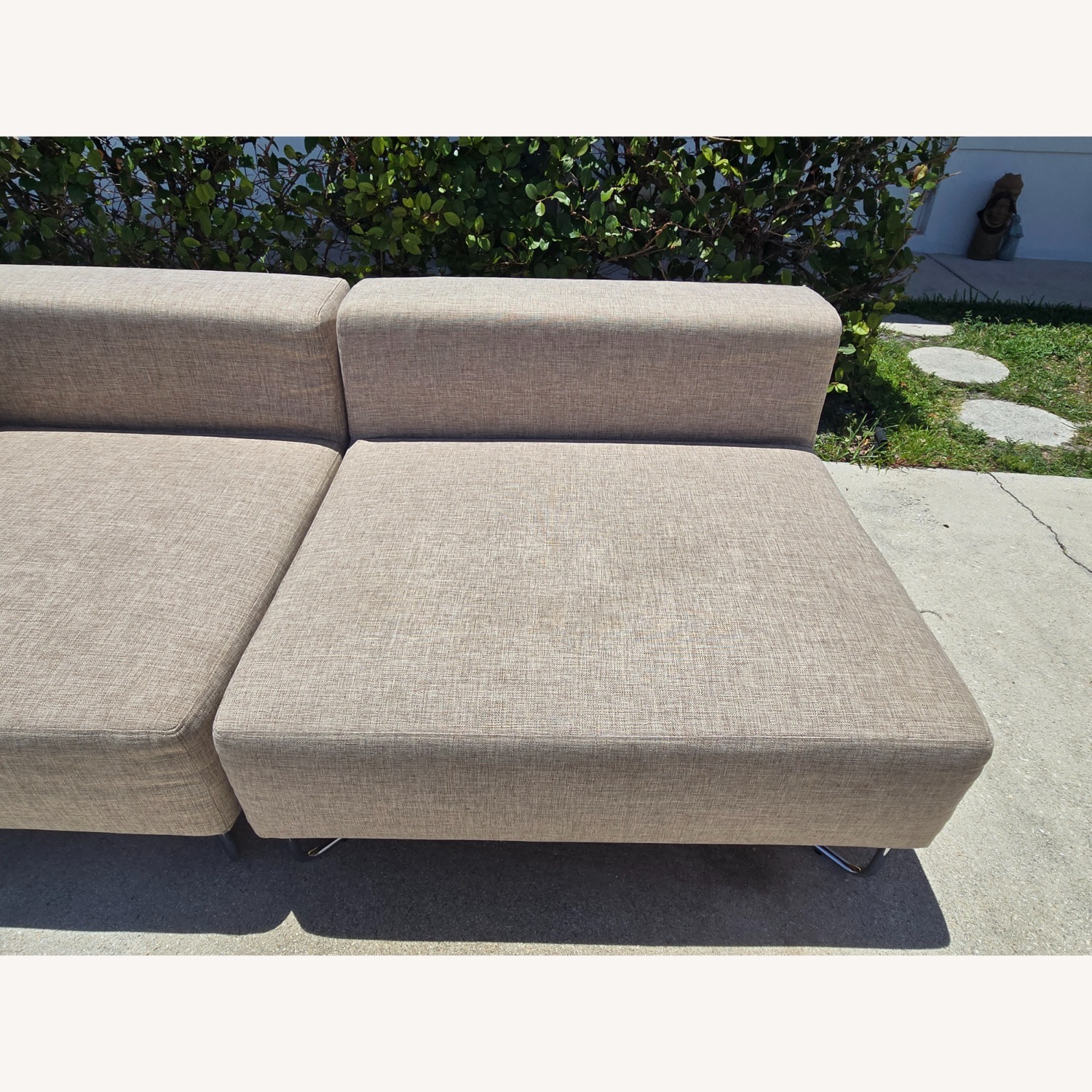 CB2 Lotus Natural Sectional Sofa - image-3