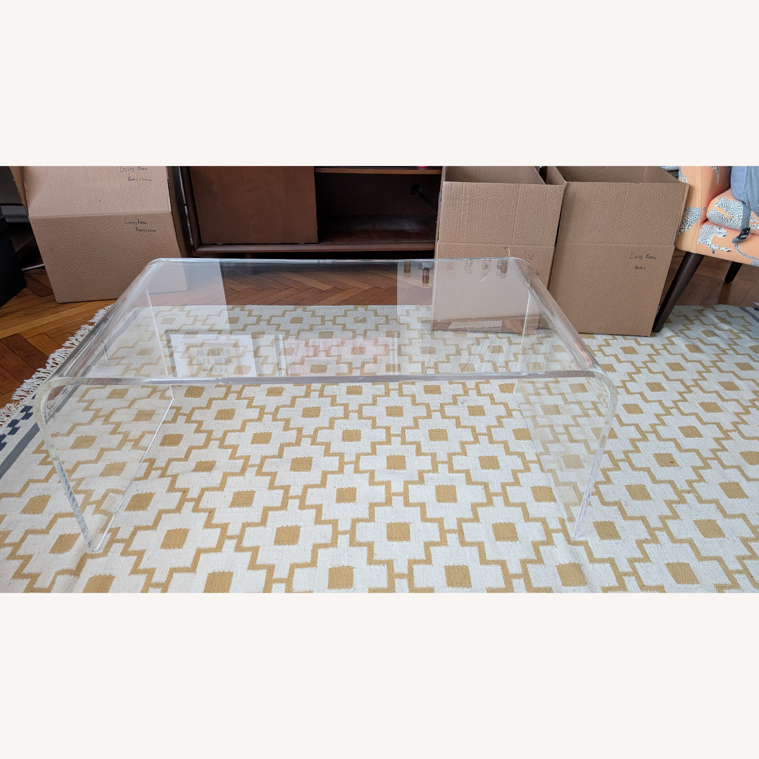 Wayfair Acrylic Coffee Table - image-8