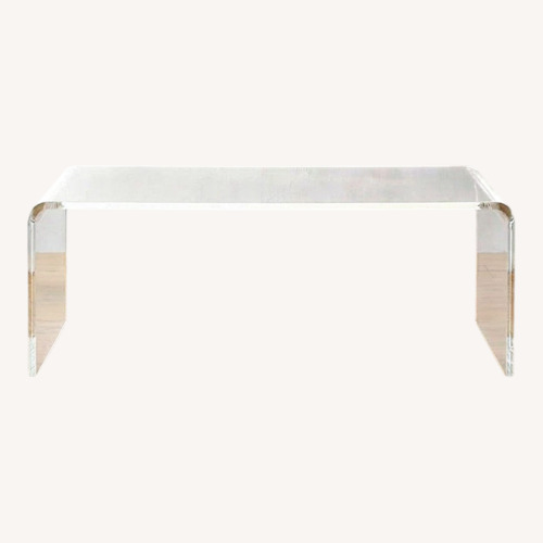 Used Wayfair Acrylic Coffee Table for sale on AptDeco