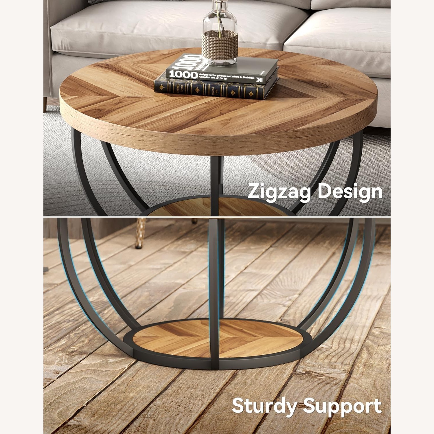 LITTLE TREE Round Coffee Table - image-3