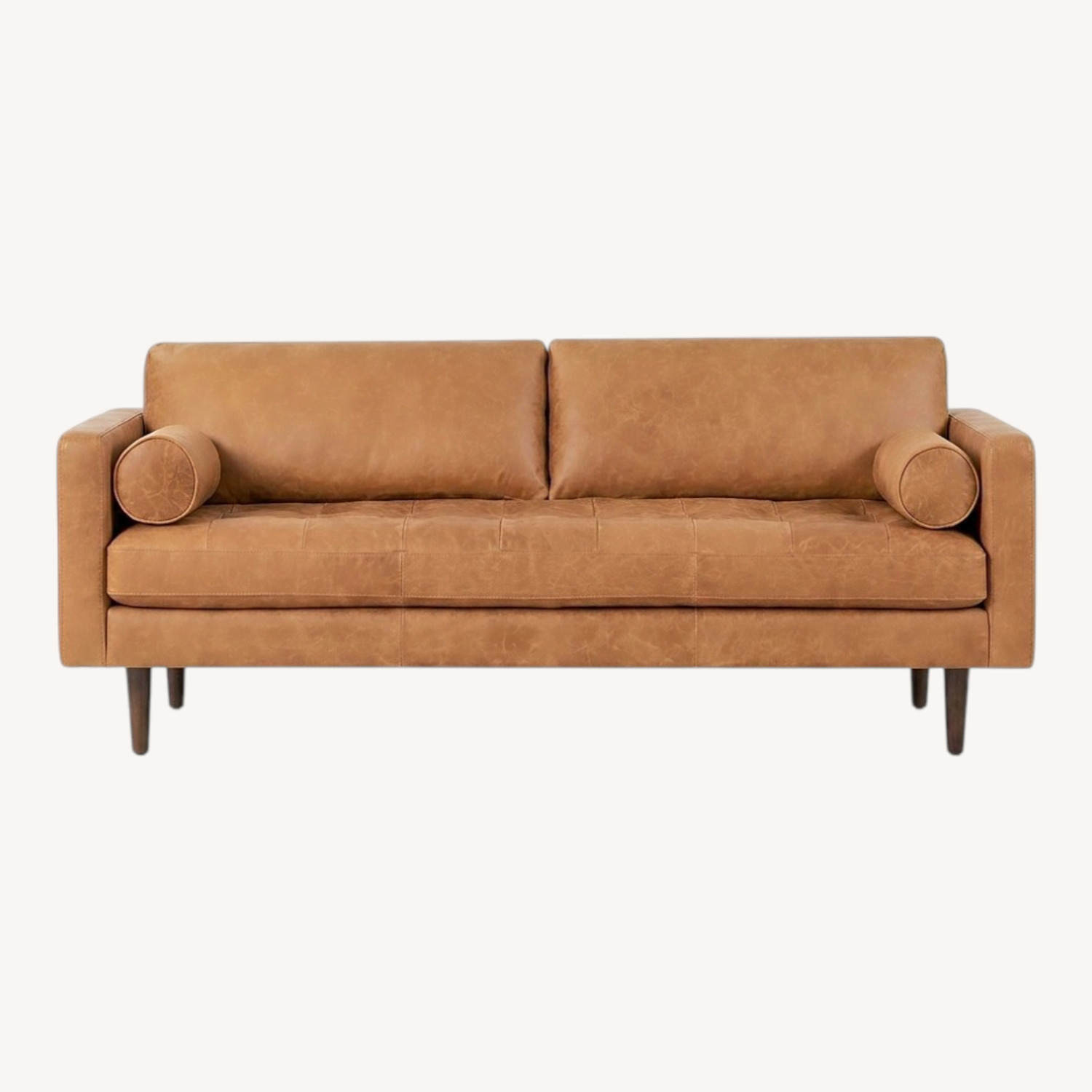 Poly and Bark Napa Sofa - image-0