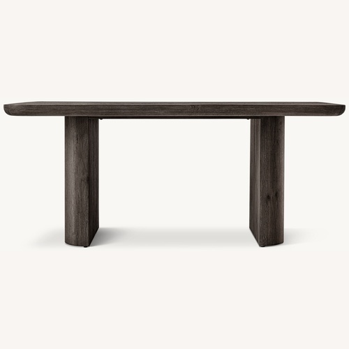 Used Restoration Hardware Oslo Dark Brown Wood Desk for sale on AptDeco