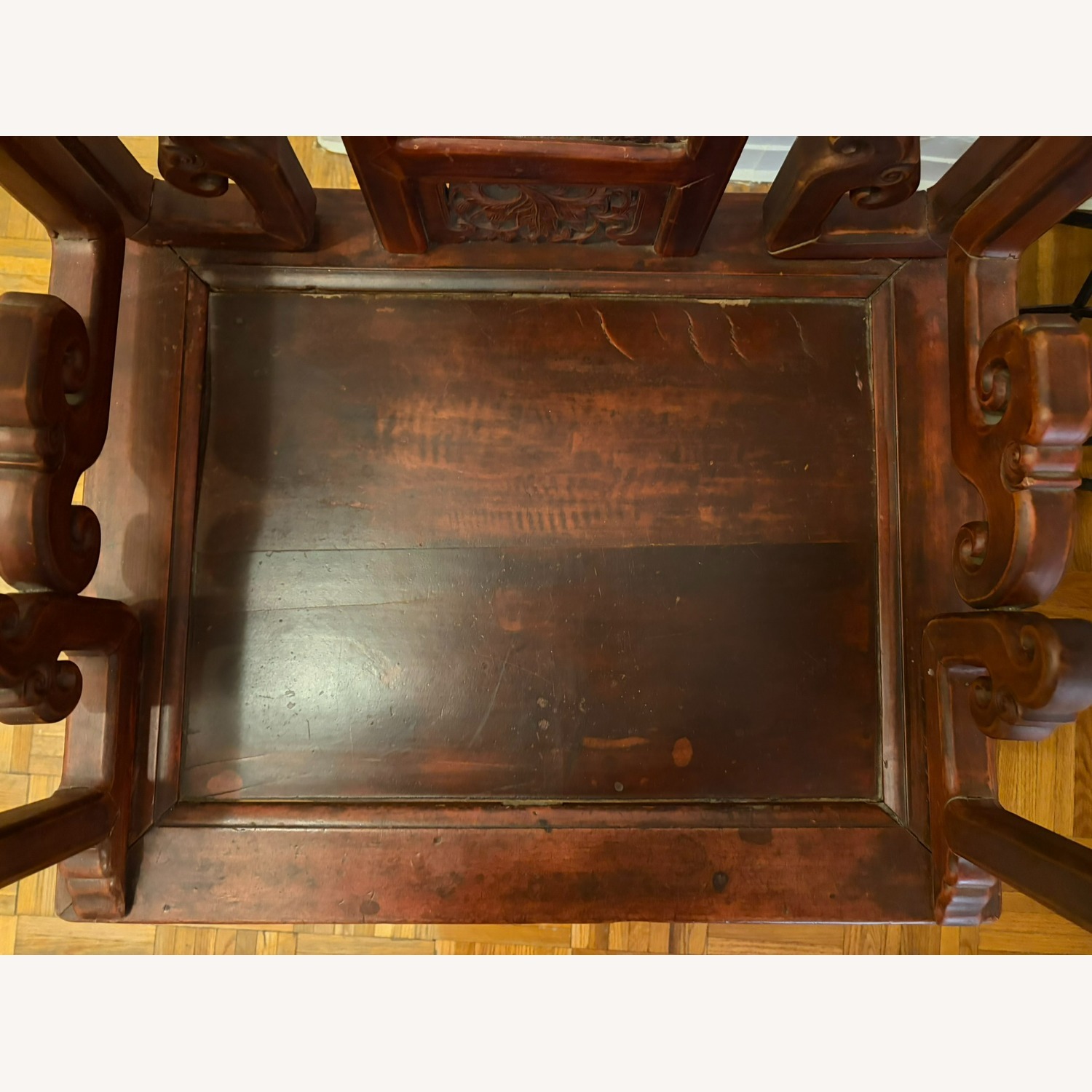 Qing Dynasty Hand Carved Chair - image-6