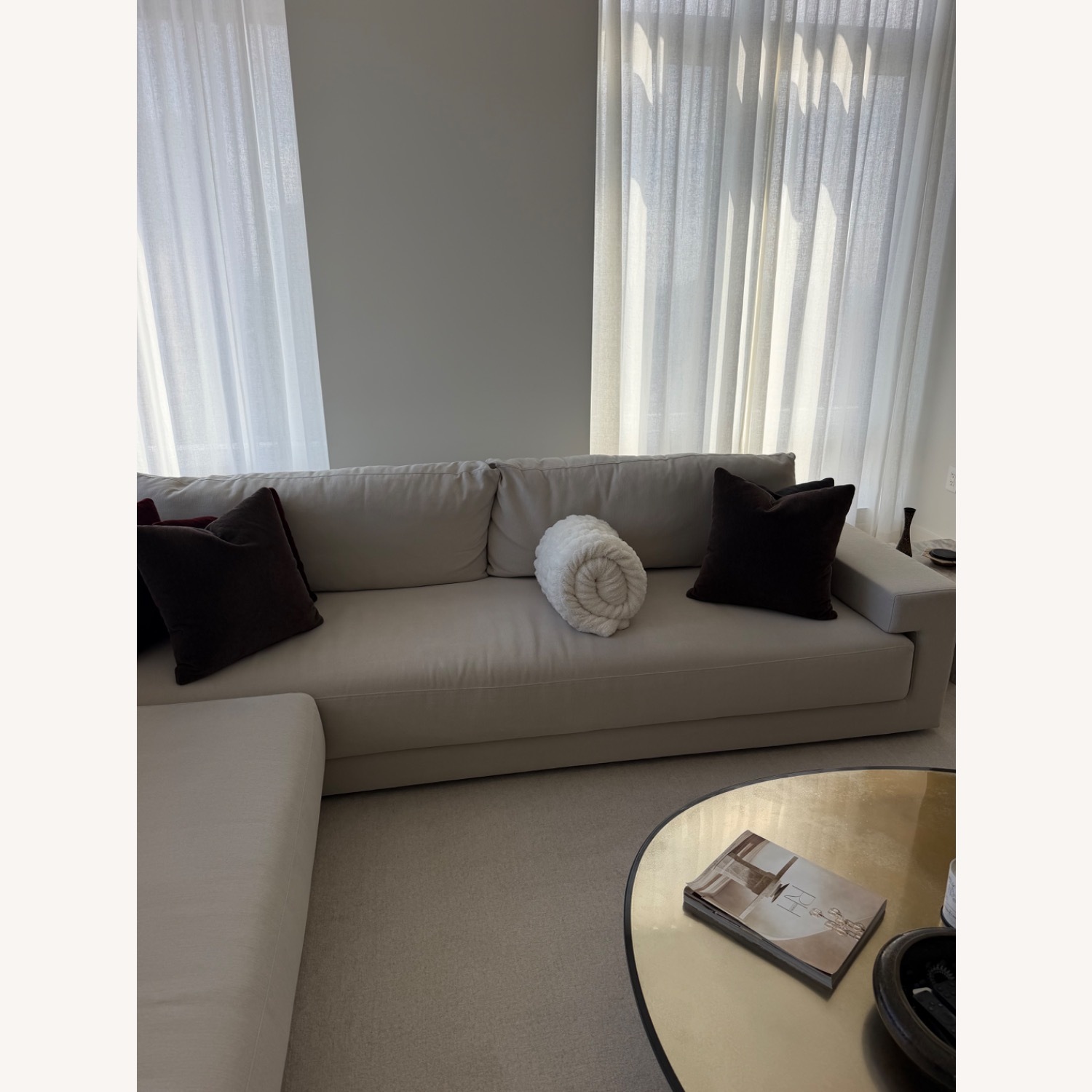Restoration Hardware Piero Sofa sectional - image-3