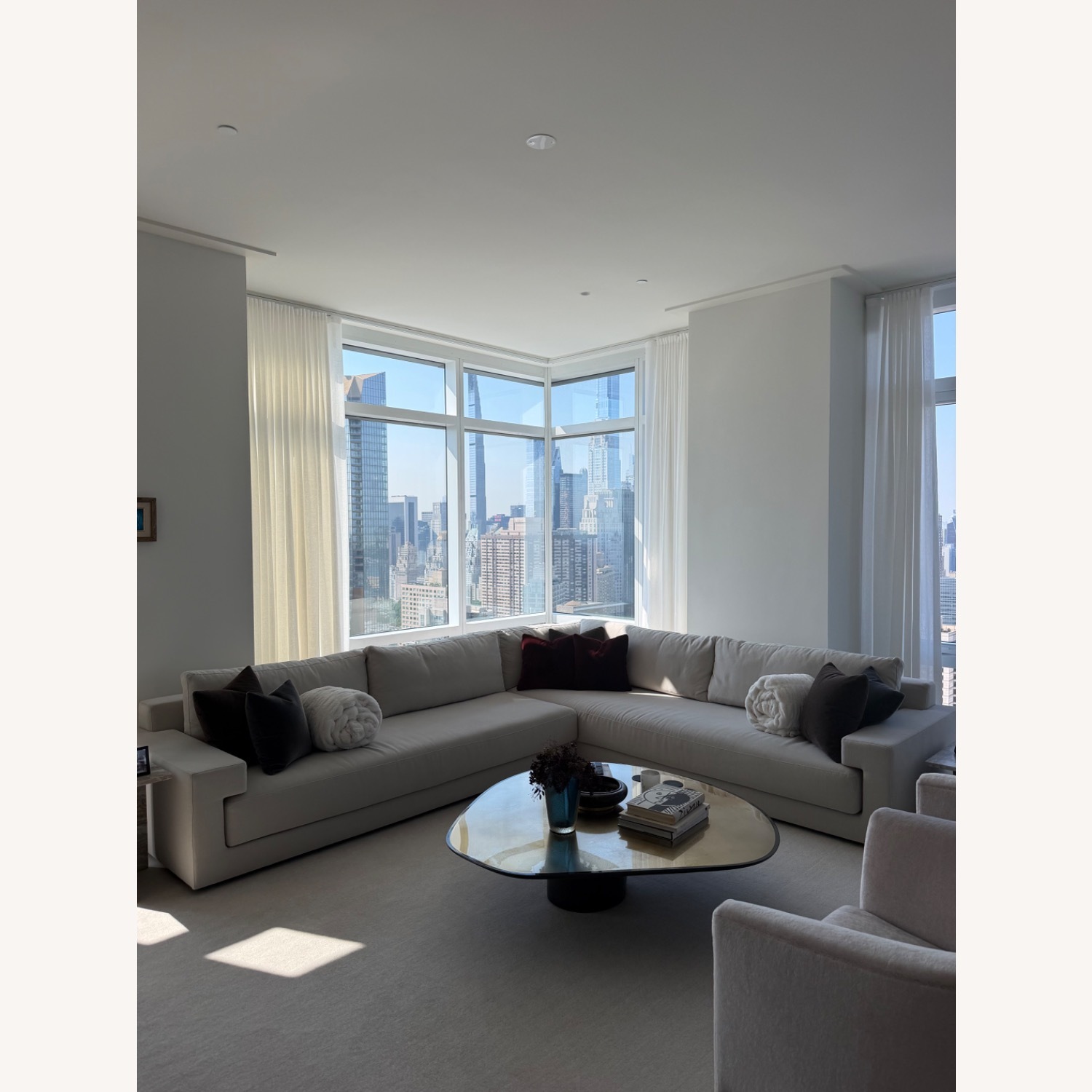Restoration Hardware Piero Sofa sectional - image-5