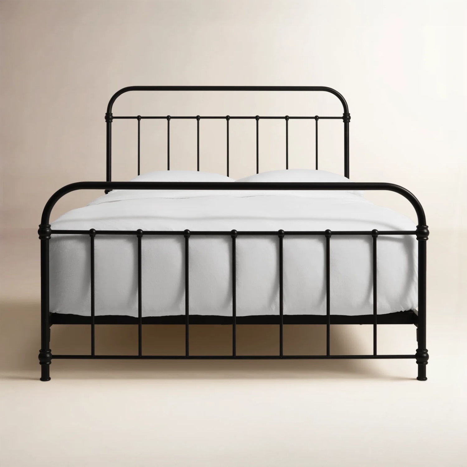 Wayfair Dark Brown Metal Queen Bed - image-4