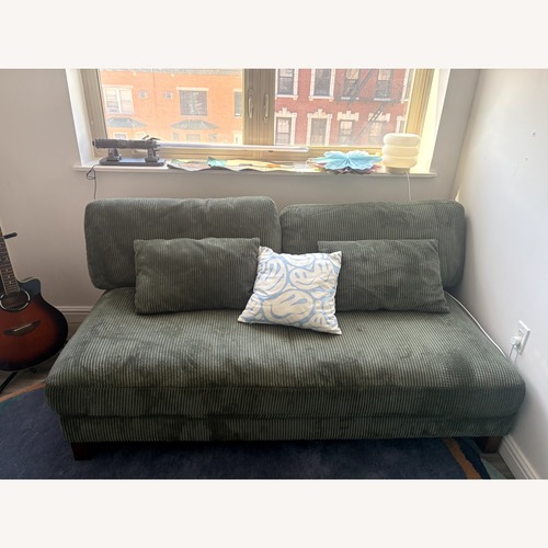 Used 69'' Corduroy Loveseat for sale on AptDeco
