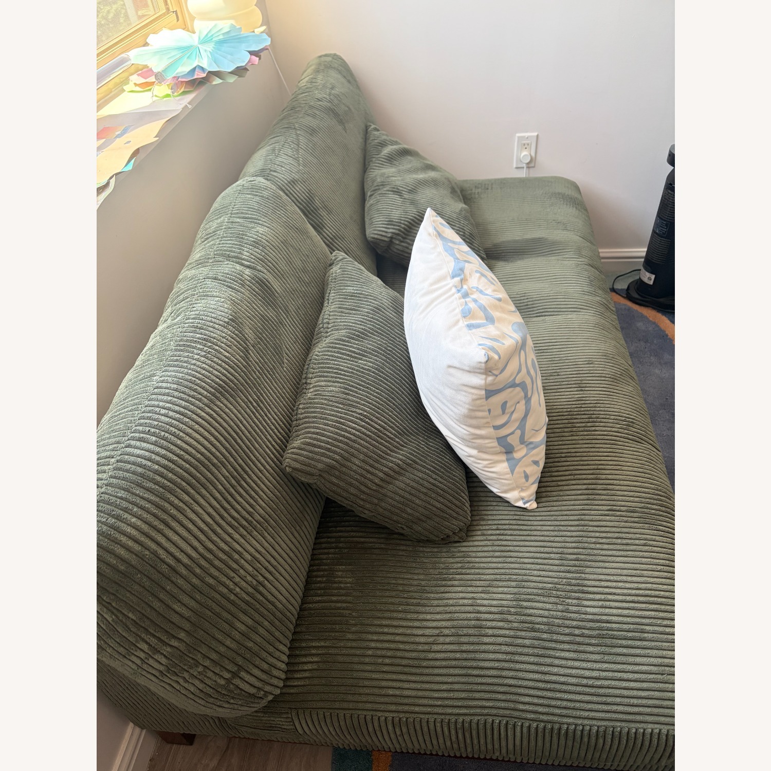 69'' Corduroy Loveseat - image-3