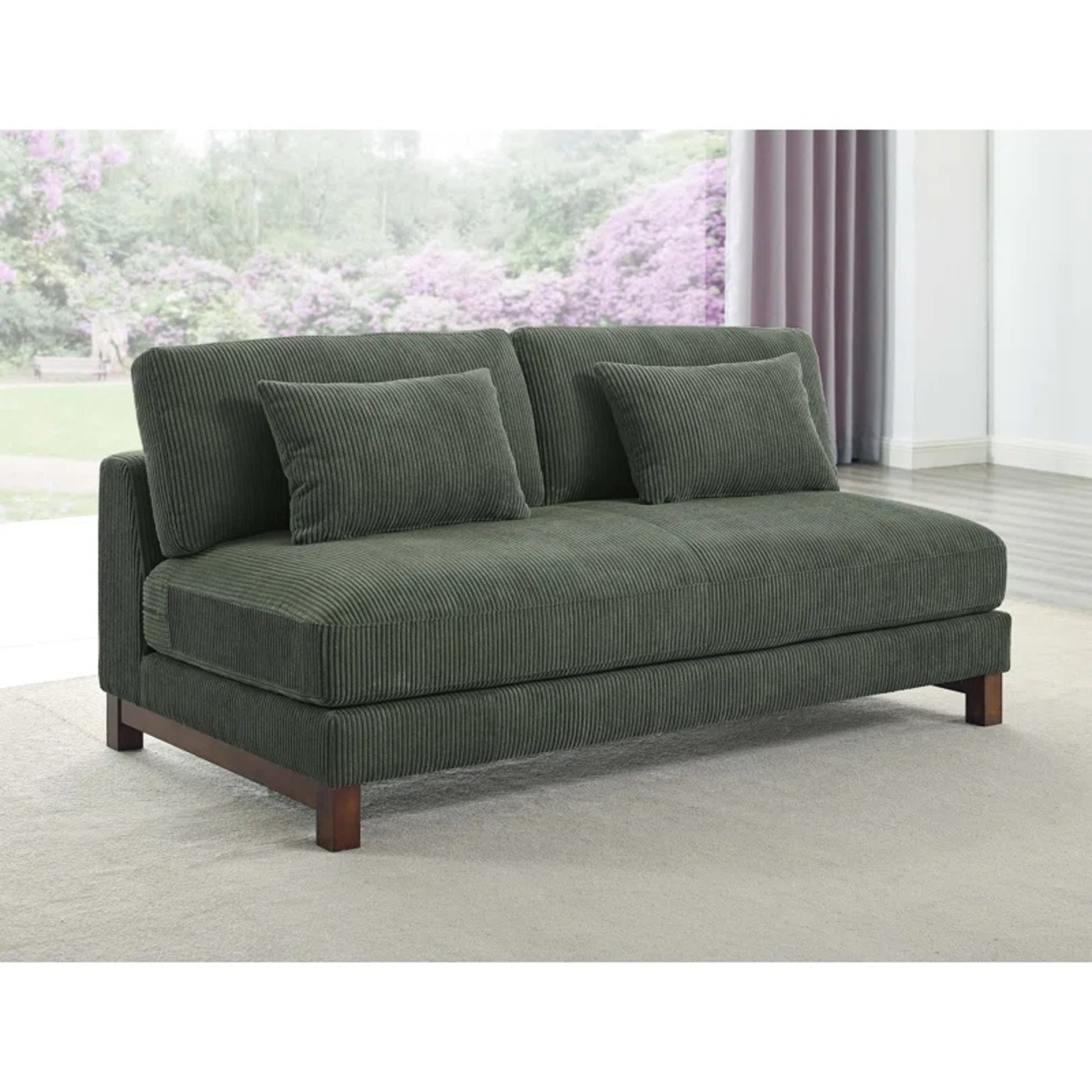 69'' Corduroy Loveseat - image-4