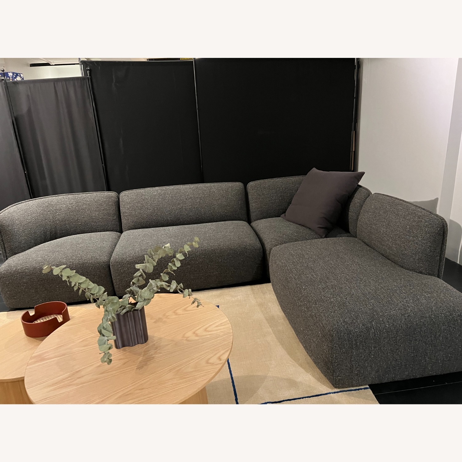 Dark Gray 3+ Piece Sectional - image-5