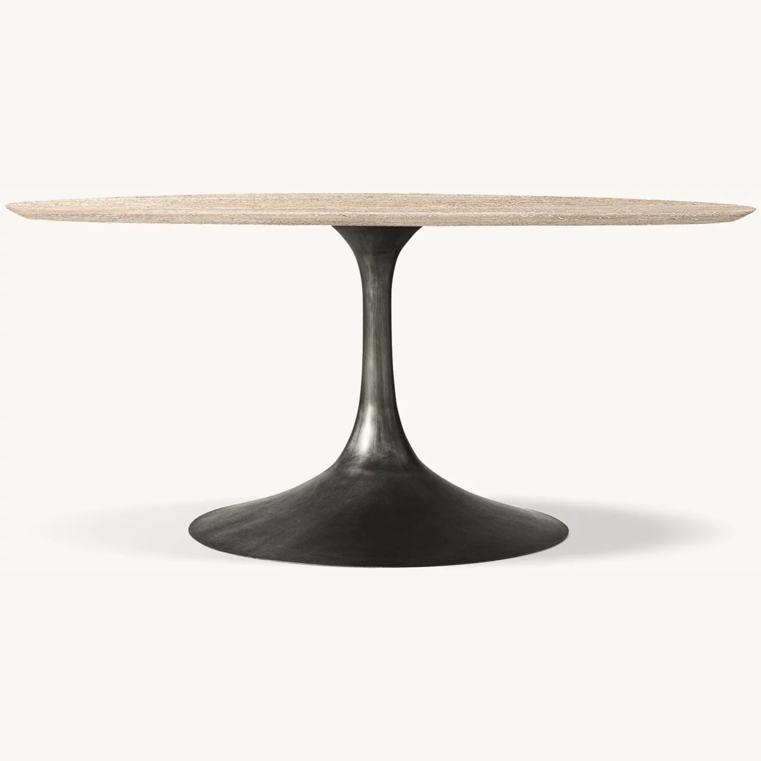 Restoration Hardware Aero Stone Dining Table - image-0