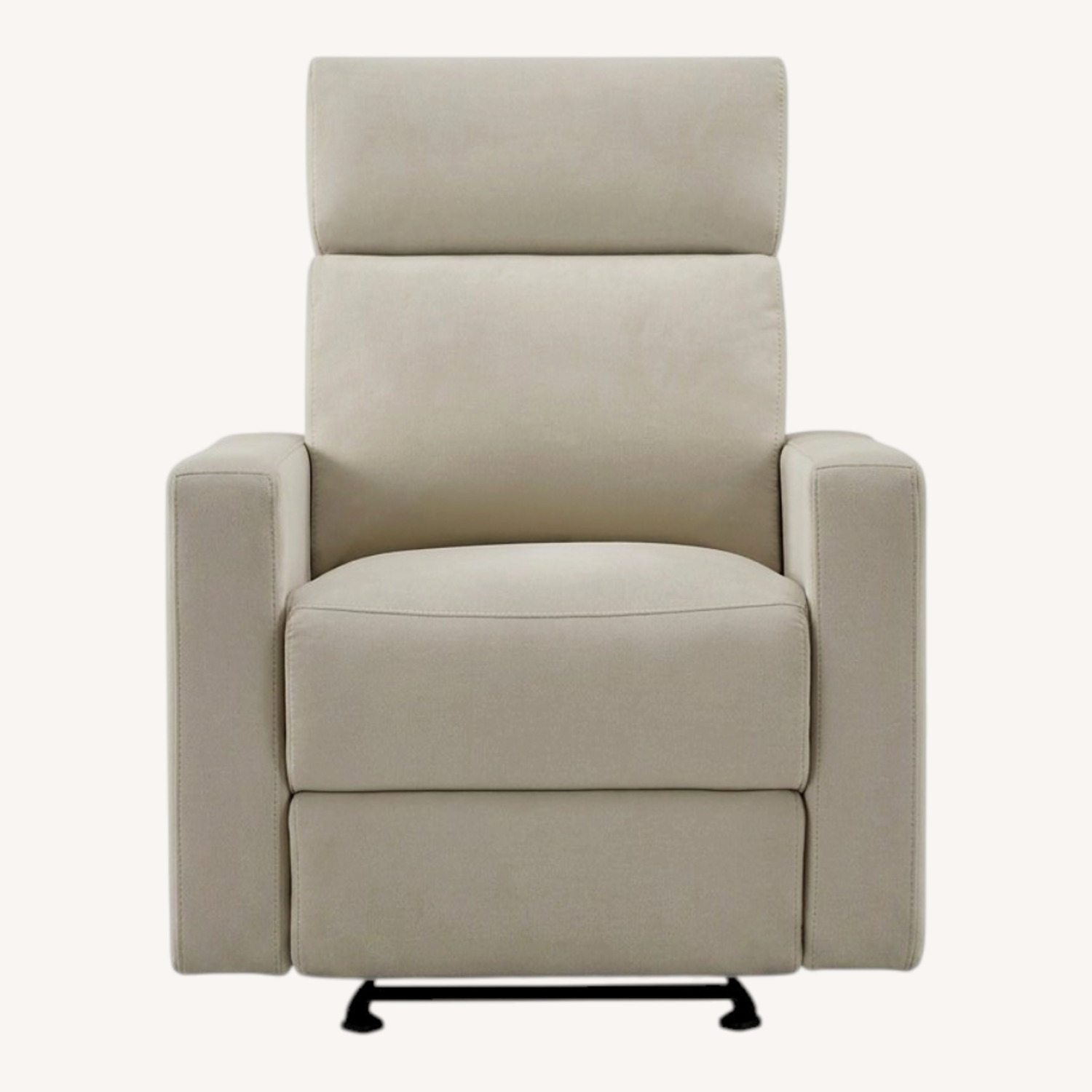 Gray Power Glider / Nursing Chair - image-0