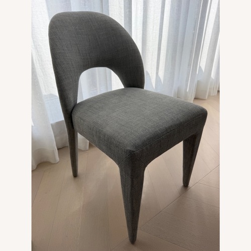Used Restoration Hardware Bianca Fabric Dining Side Chairs for sale on AptDeco