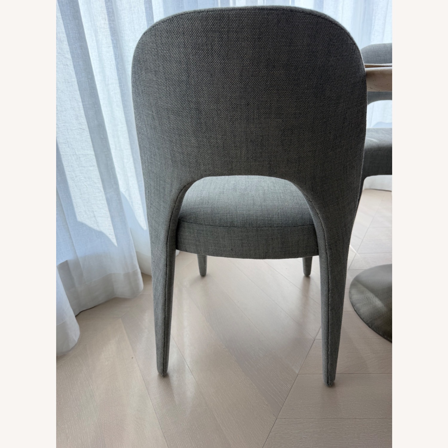 Restoration Hardware Bianca Fabric Dining Side Chairs - image-2