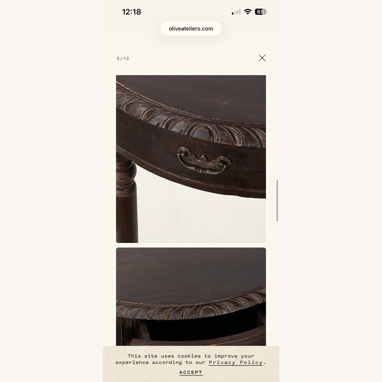 Downton Demilune Table - image-25