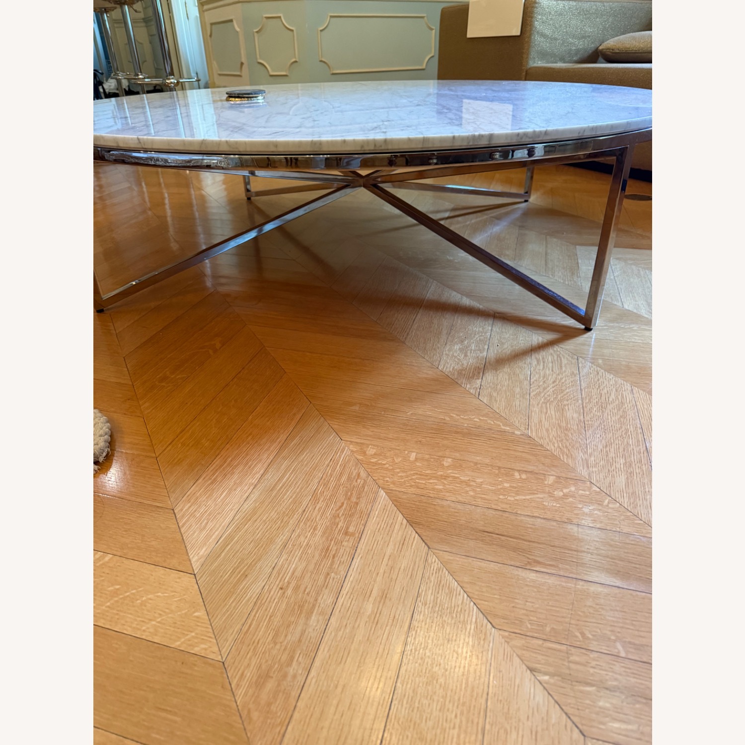 Taylor Made Custom Furniture White Coffee Table - image-3