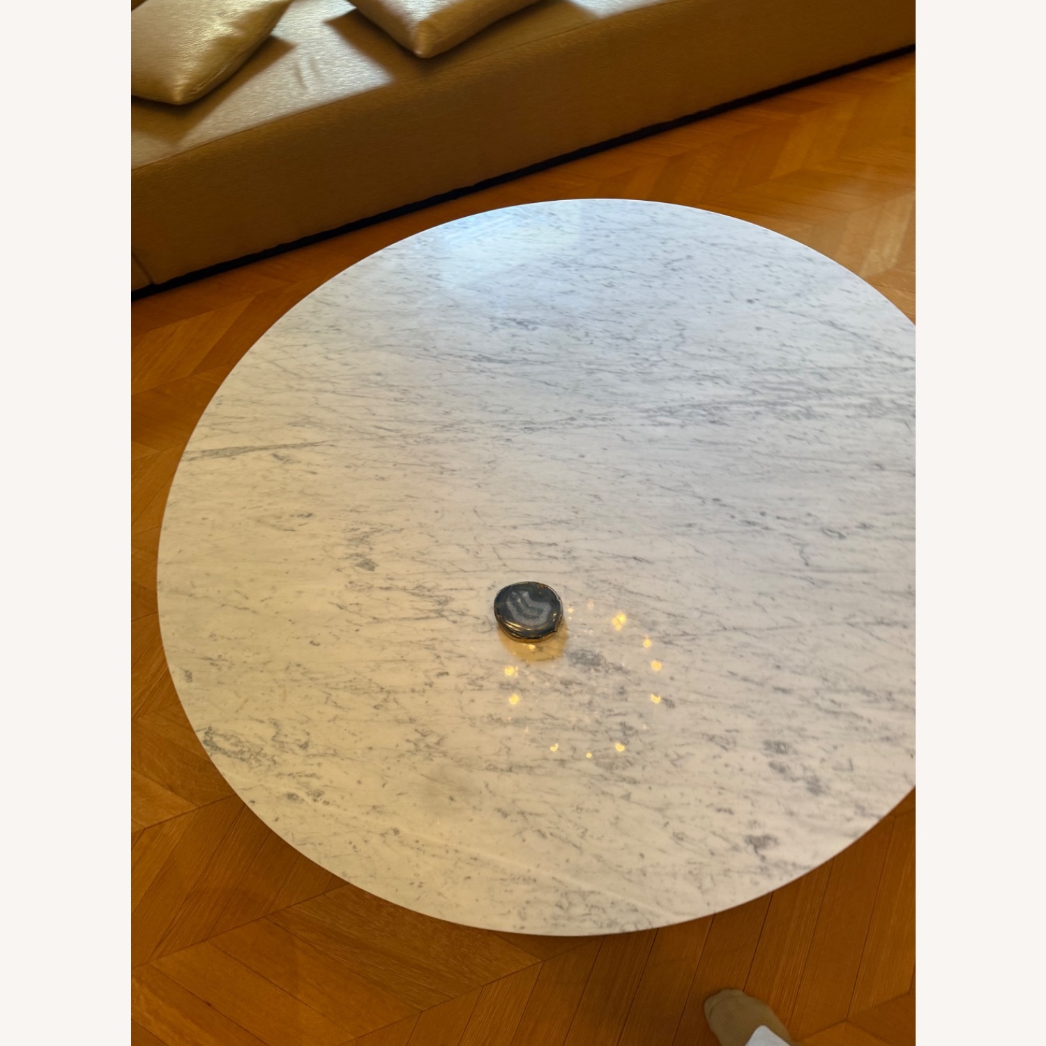 Taylor Made Custom Furniture White Coffee Table - image-2