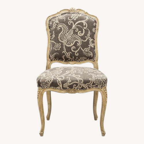 Used Vintage/Antique Light Gray Accent Chairs for sale on AptDeco