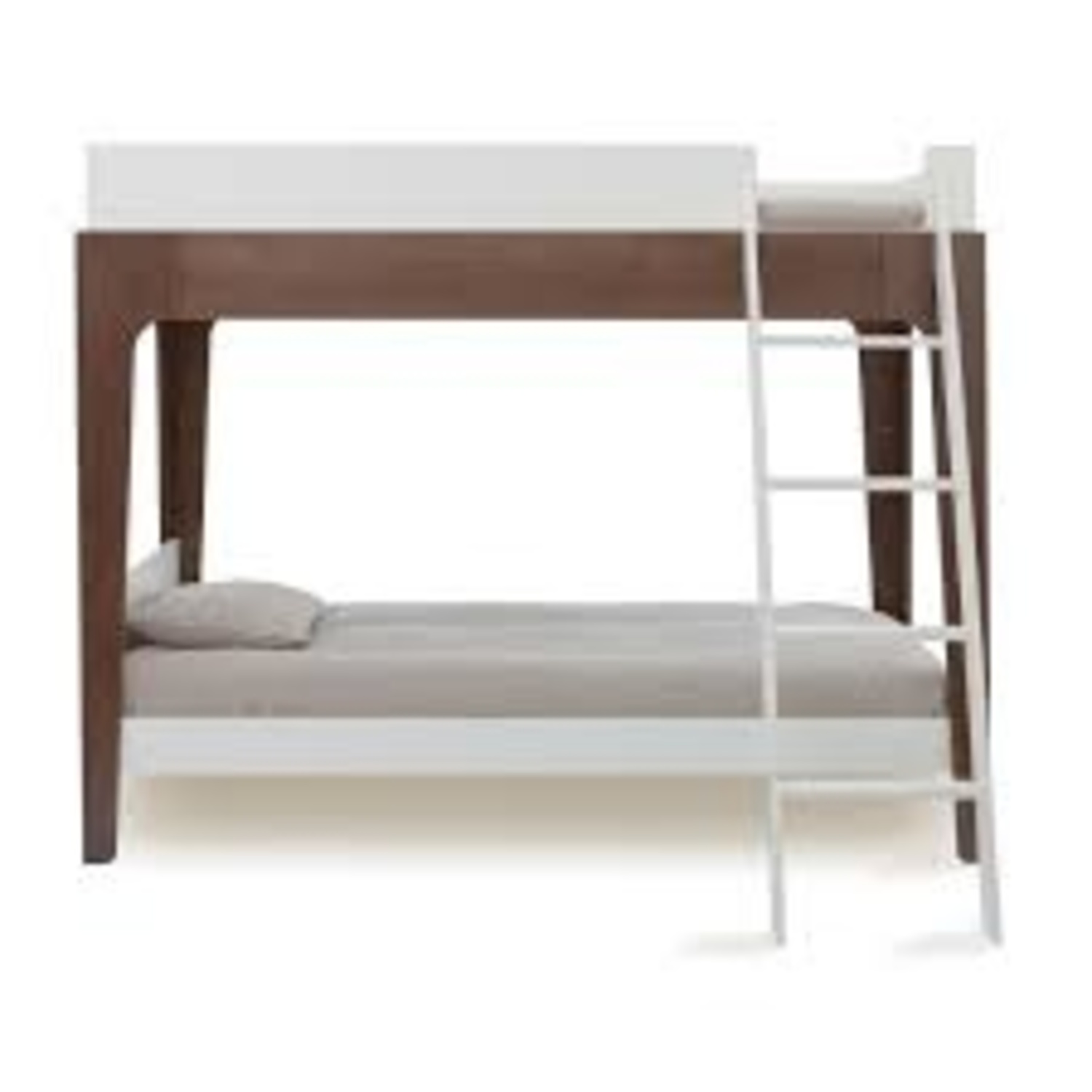 Ouef Nyc Dark Brown Wood Bunk Bed - image-4