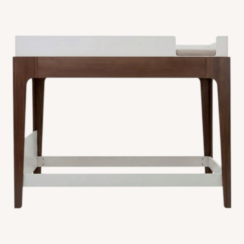 Used Ouef Nyc Dark Brown Wood Bunk Bed for sale on AptDeco