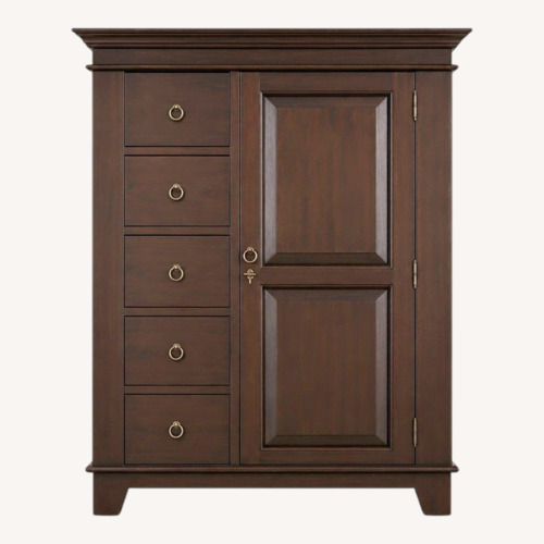 Used Crate & Barrel Wood Sideboard Cabinet for sale on AptDeco