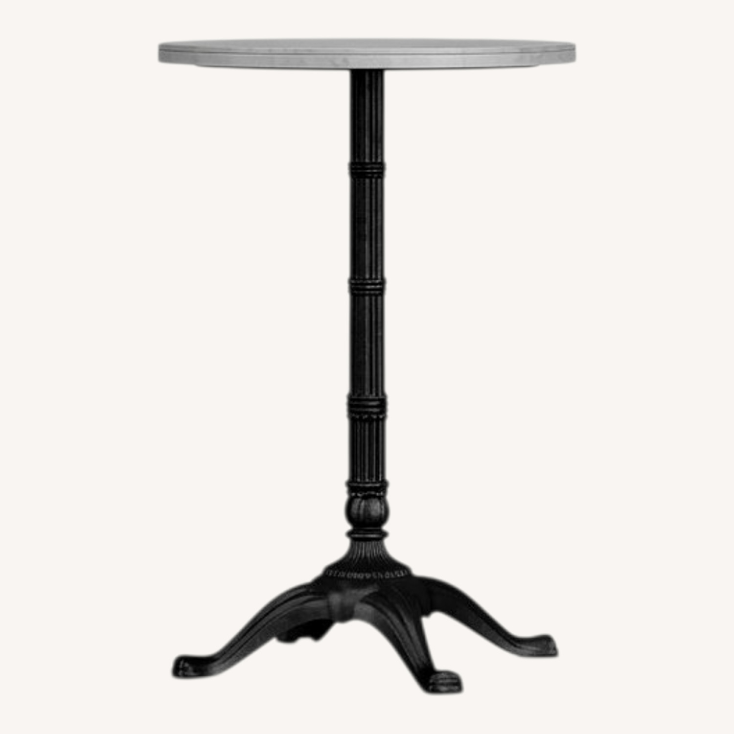 Pottery Barn White Marble Coffee Table - image-0