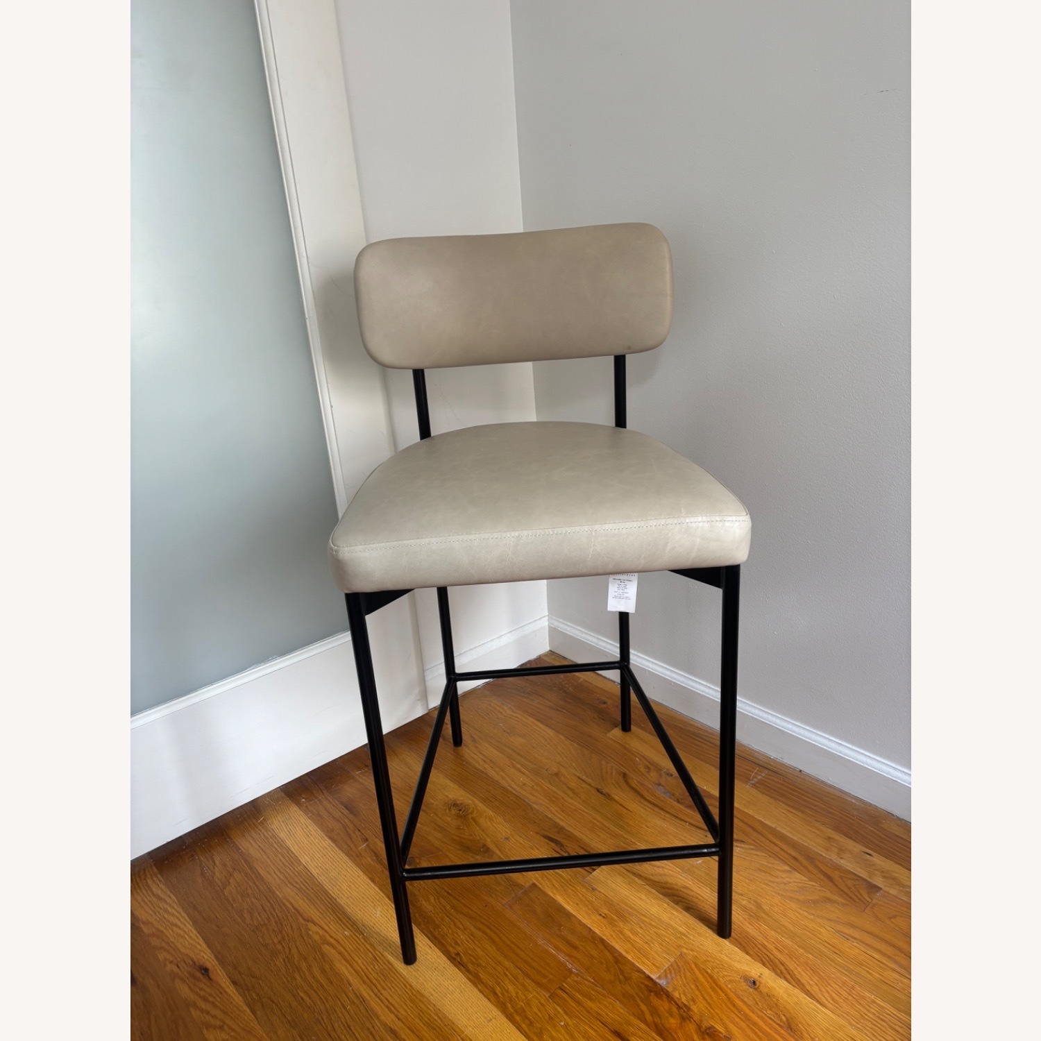 Maison Leather Stool - image-1