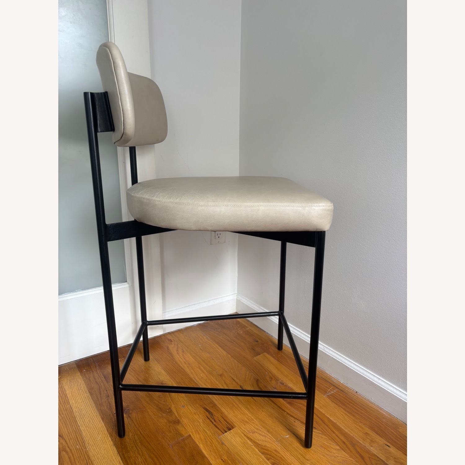 Maison Leather Stool - image-3