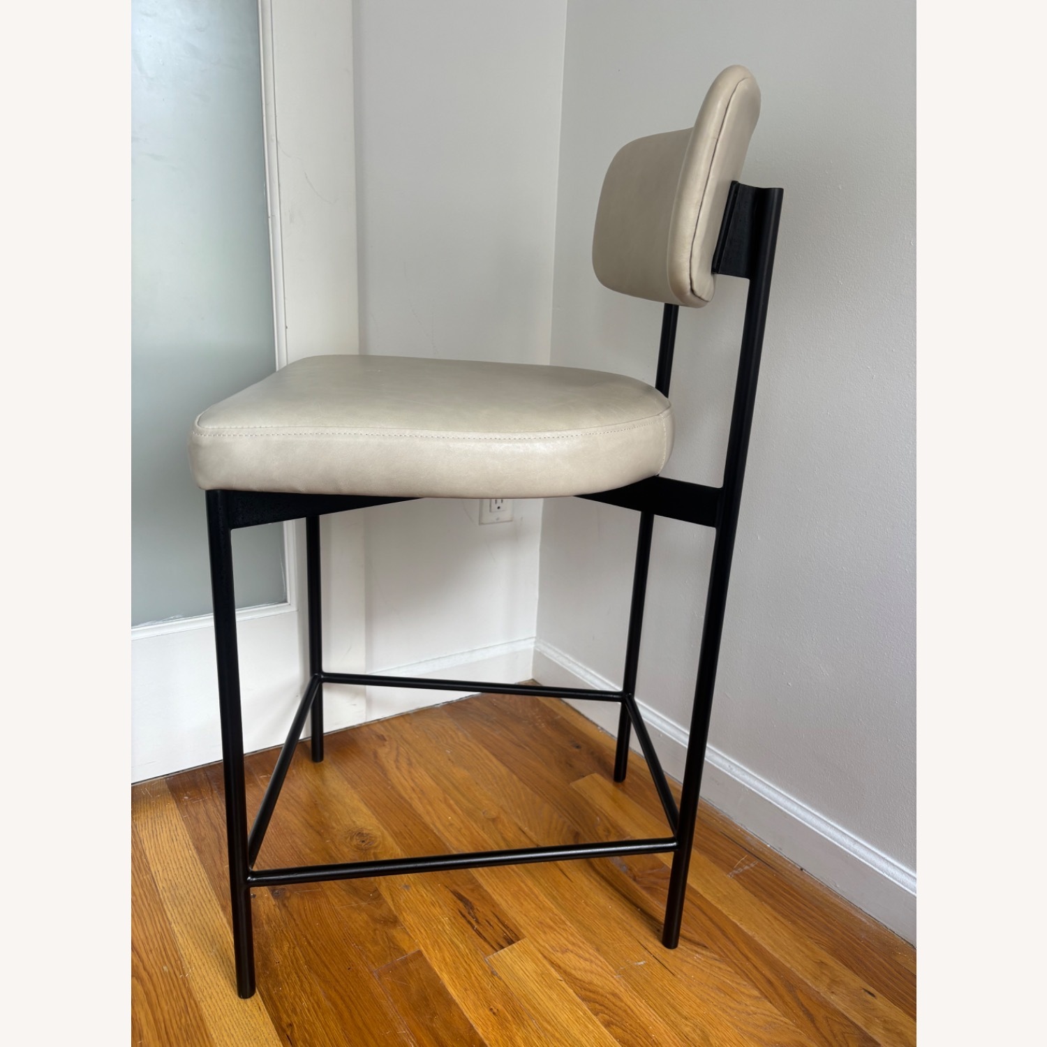 Maison Leather Stool - image-2