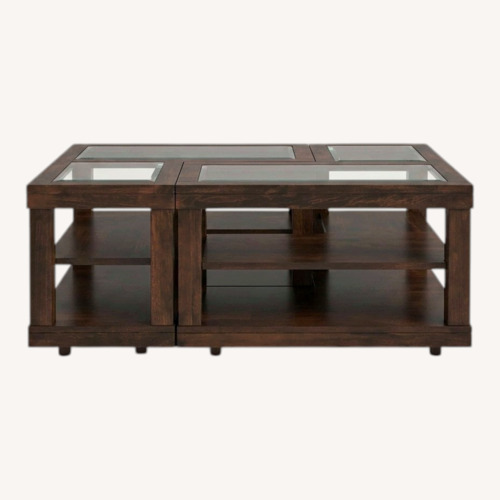 Used Raymour & Flanigan Tetris Coffee/Side Tables for sale on AptDeco