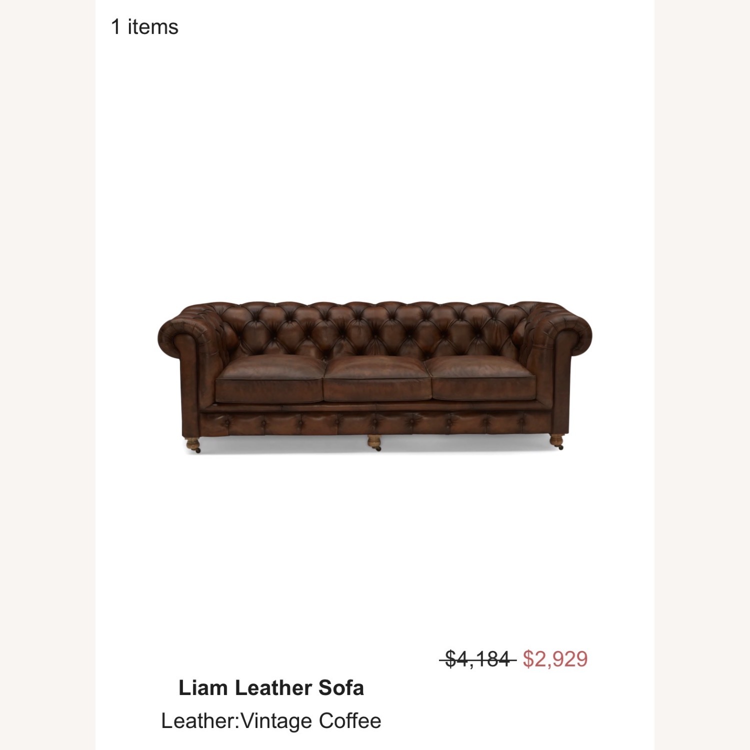 Joybird Liam Dark Brown Leather 3+ Seater Sofa - image-6