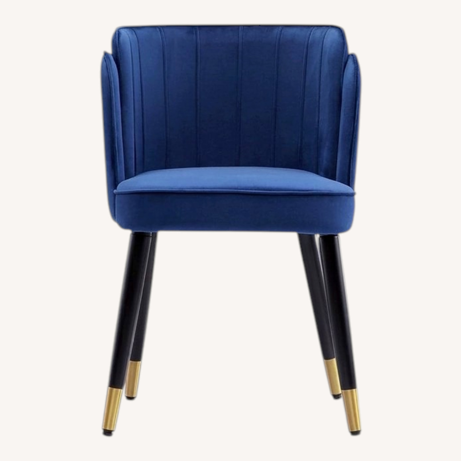 Wayfair Everly Quinn Royal Blue Velvet Side Chairs - image-0