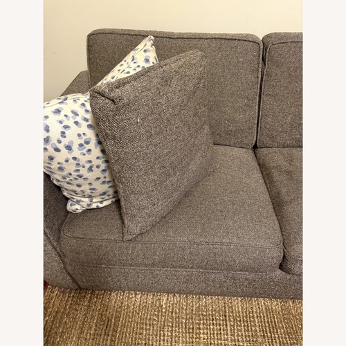 Used Room & Board Dark Brown Fabric Sleeper Sofa for sale on AptDeco