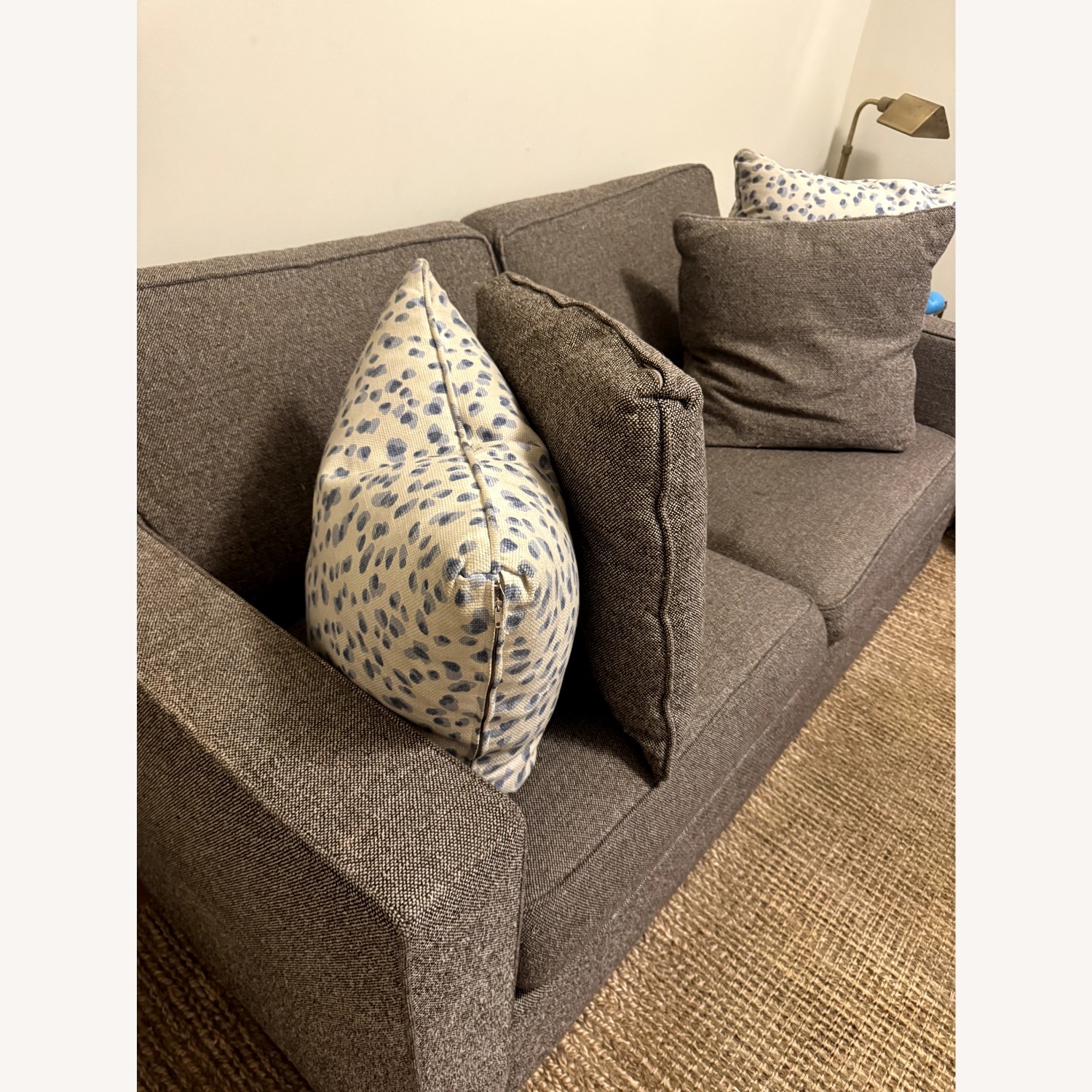 Room & Board Dark Brown Fabric Sleeper Sofa - image-3