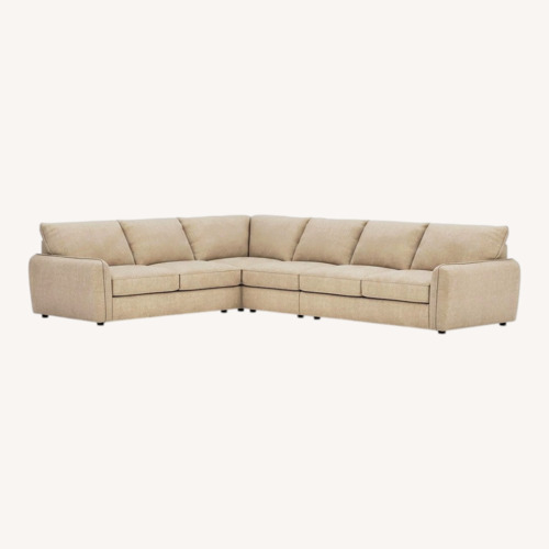 Used Ashley Furniture Light Gray 2 Piece Sectional for sale on AptDeco