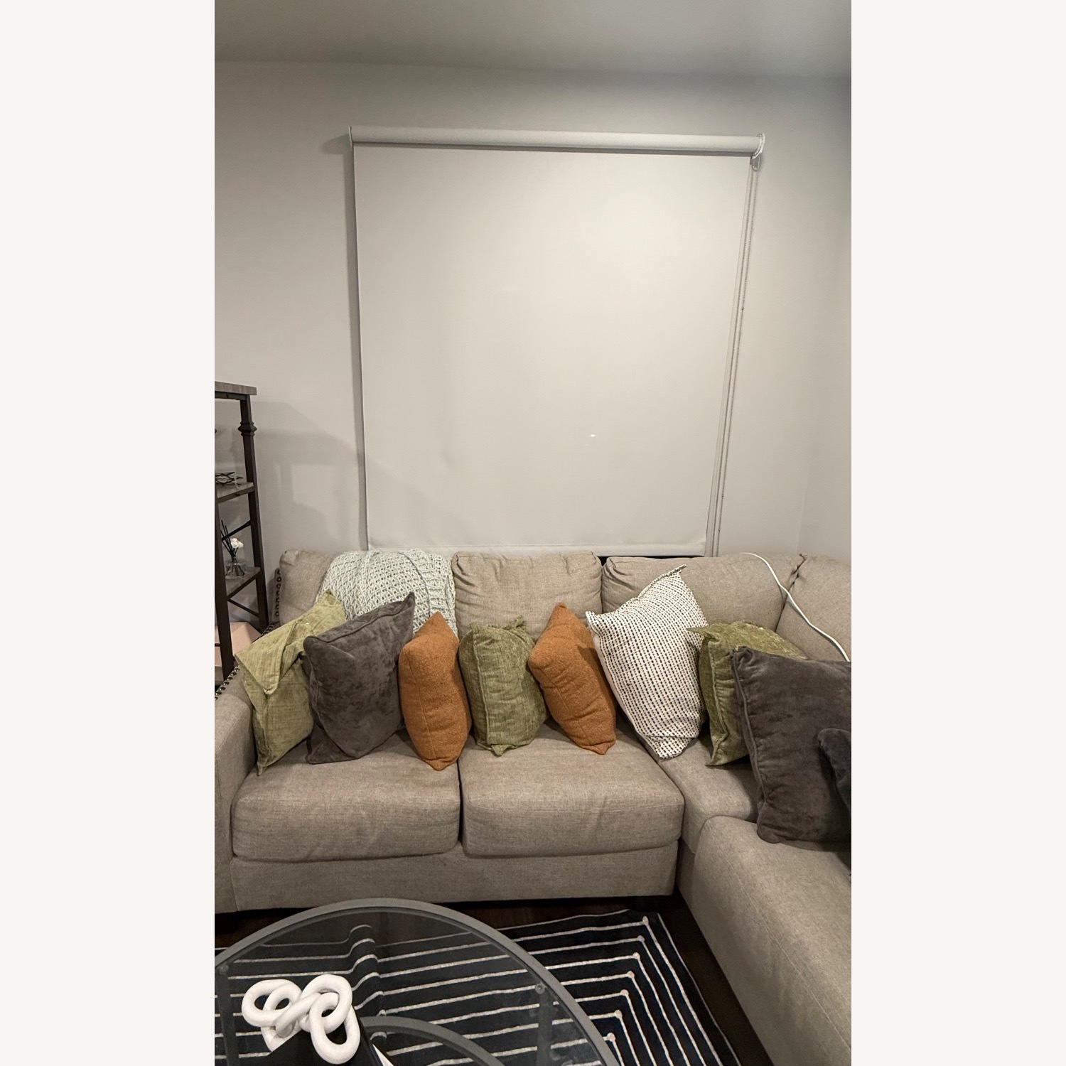 Ashley Furniture Light Gray 2 Piece Sectional - image-3