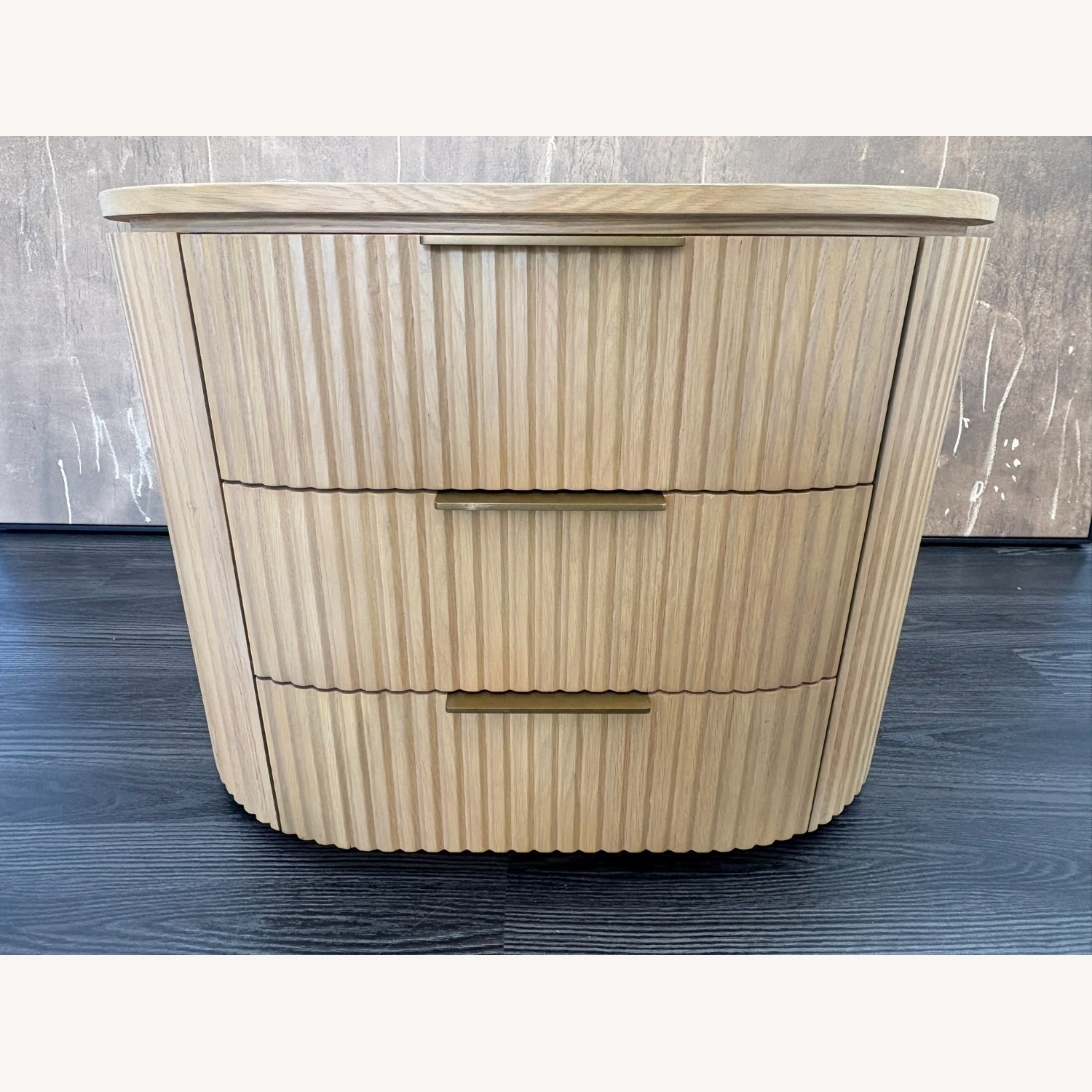 Restoration Hardware Byron Closed Nightstand 32" Light Oak - image-13