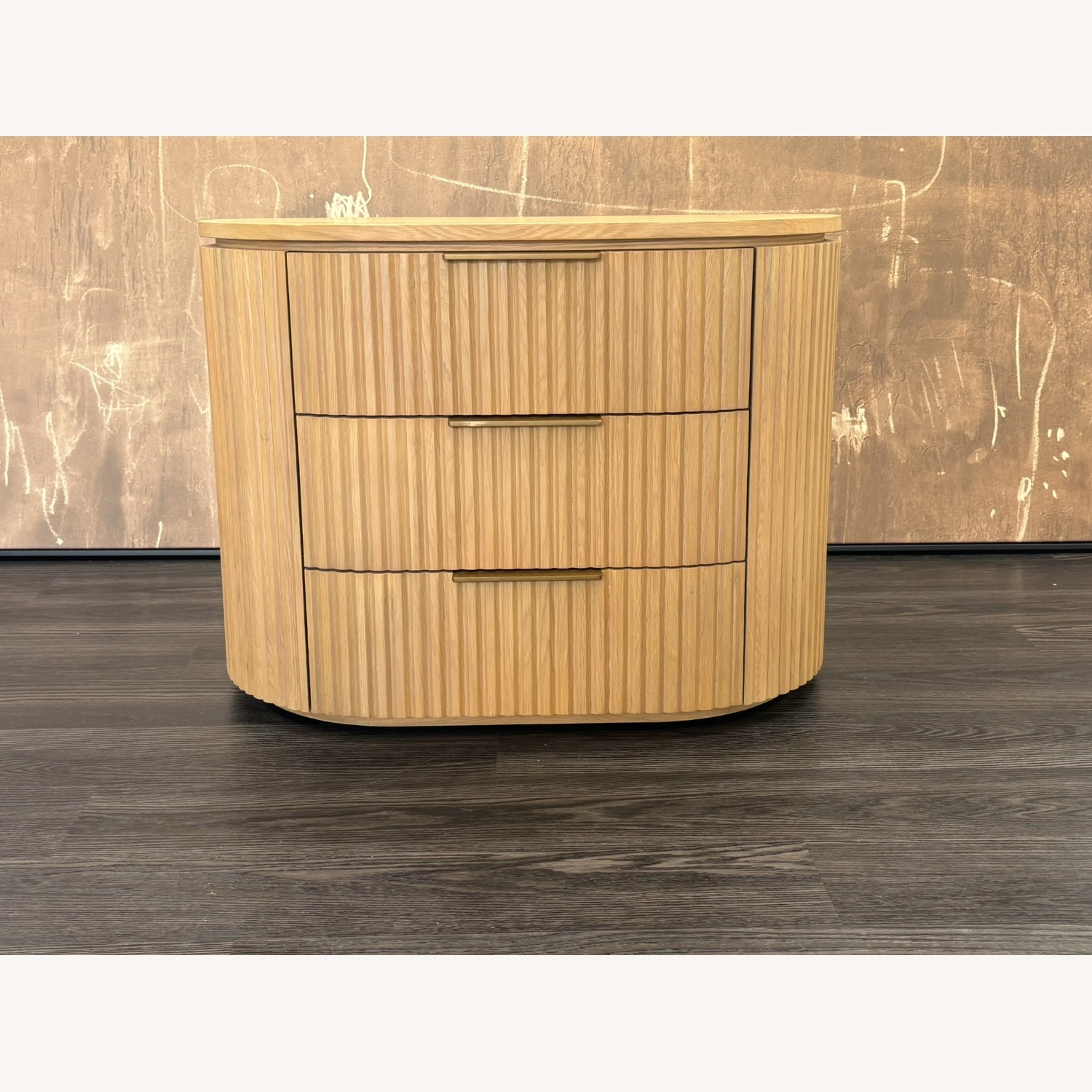 Restoration Hardware Byron Closed Nightstand 32" Light Oak - image-12