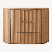 Restoration Hardware Byron Closed Nightstand 32" Light Oak